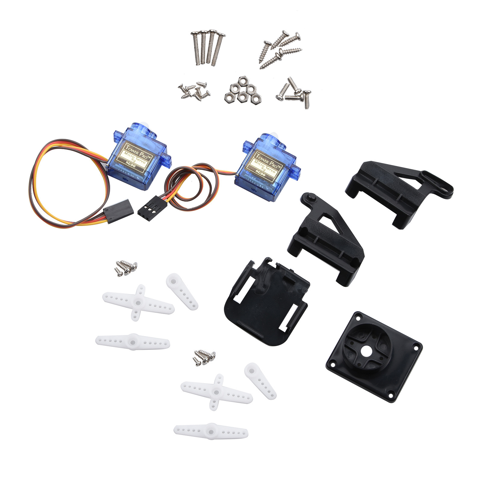 FPV Nylon Doppelachsen-Servo-G – Servo 9G Bewertung und Preis
