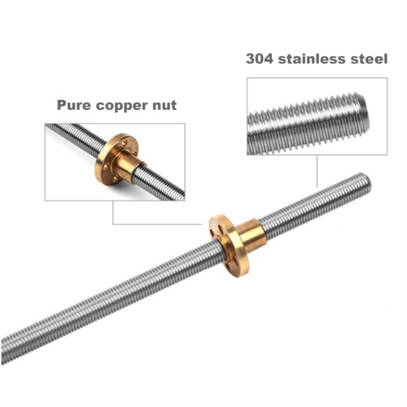 2 Stück T8-Leitspindel, Tr8-Bl – Lead Screw 8Mm Bewertung und Preis