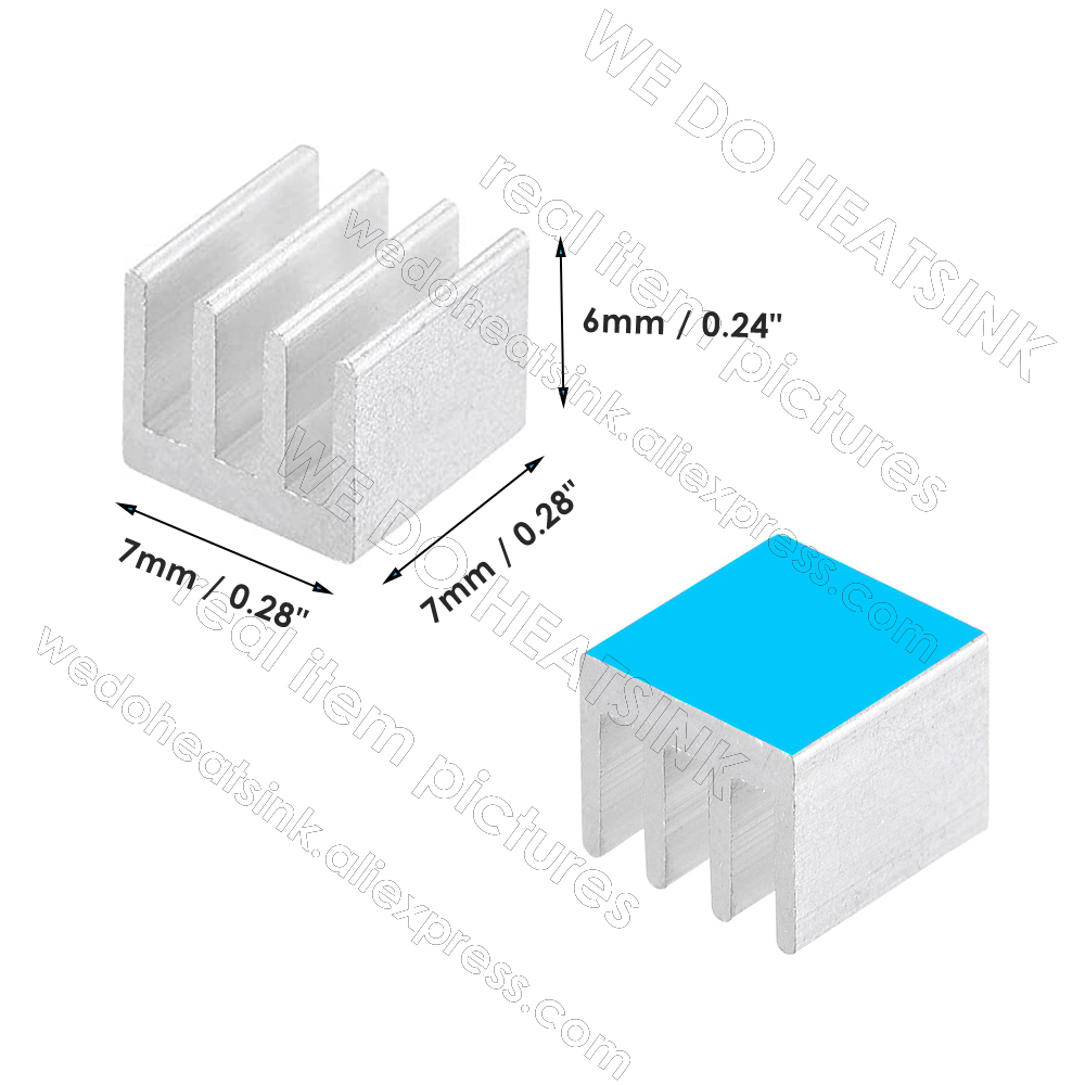 WE DO HEATSINK 50 Stück/Los Wi – Aluminium Extrusion Bewertung und Preis