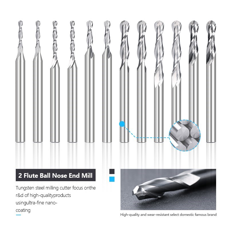 XCAN 3,175 Schaft Ball Nase Fr – End Mill Set Bewertung und Preis