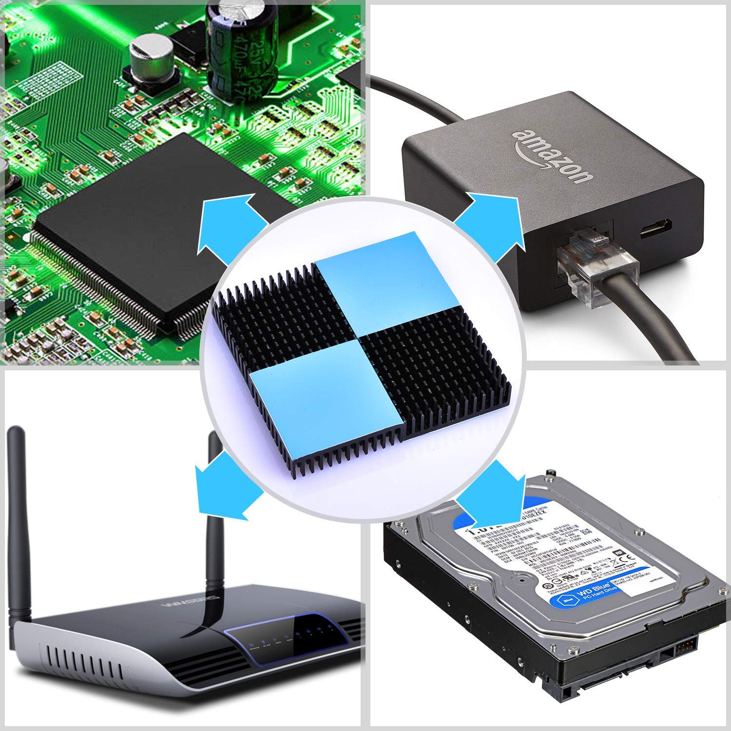 1/2/3/4 Stück Kühlkörper Alumi – Nema 17 Stepper Bewertung und Preis