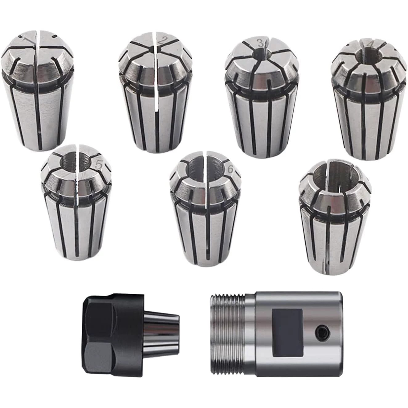 8-teiliges ER11A 1-7mm Spannza – End Mill Bewertung und Preis