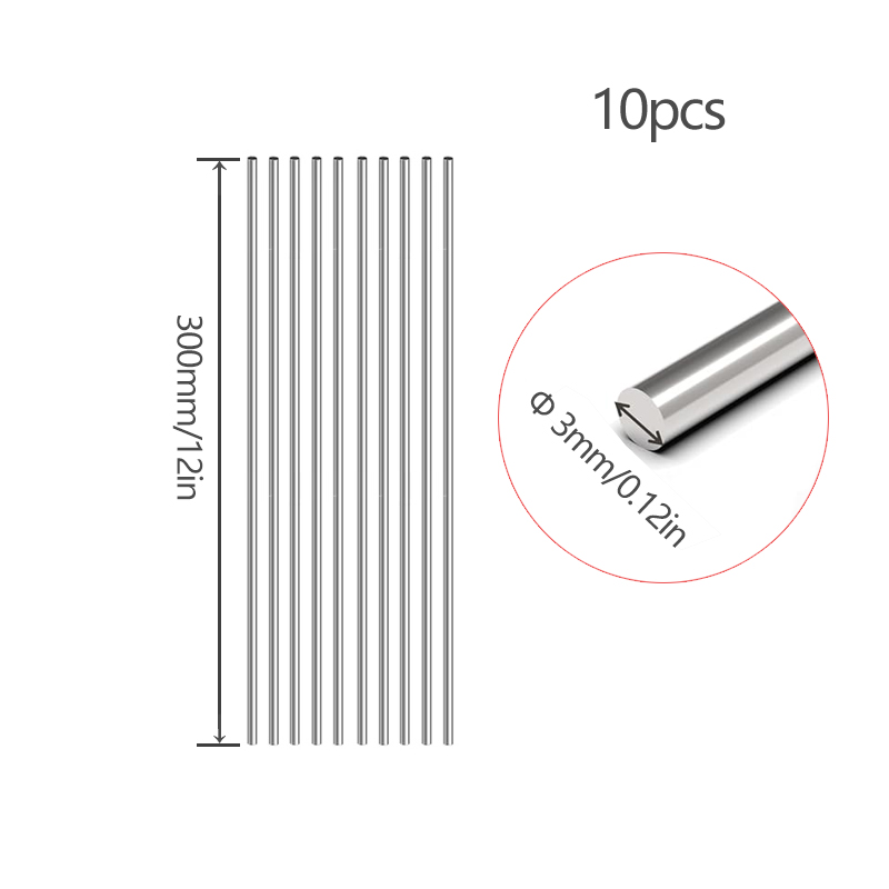 300 mm massiver Rundstahl-Dreh – Linear Rod 8Mm Bewertung und Preis