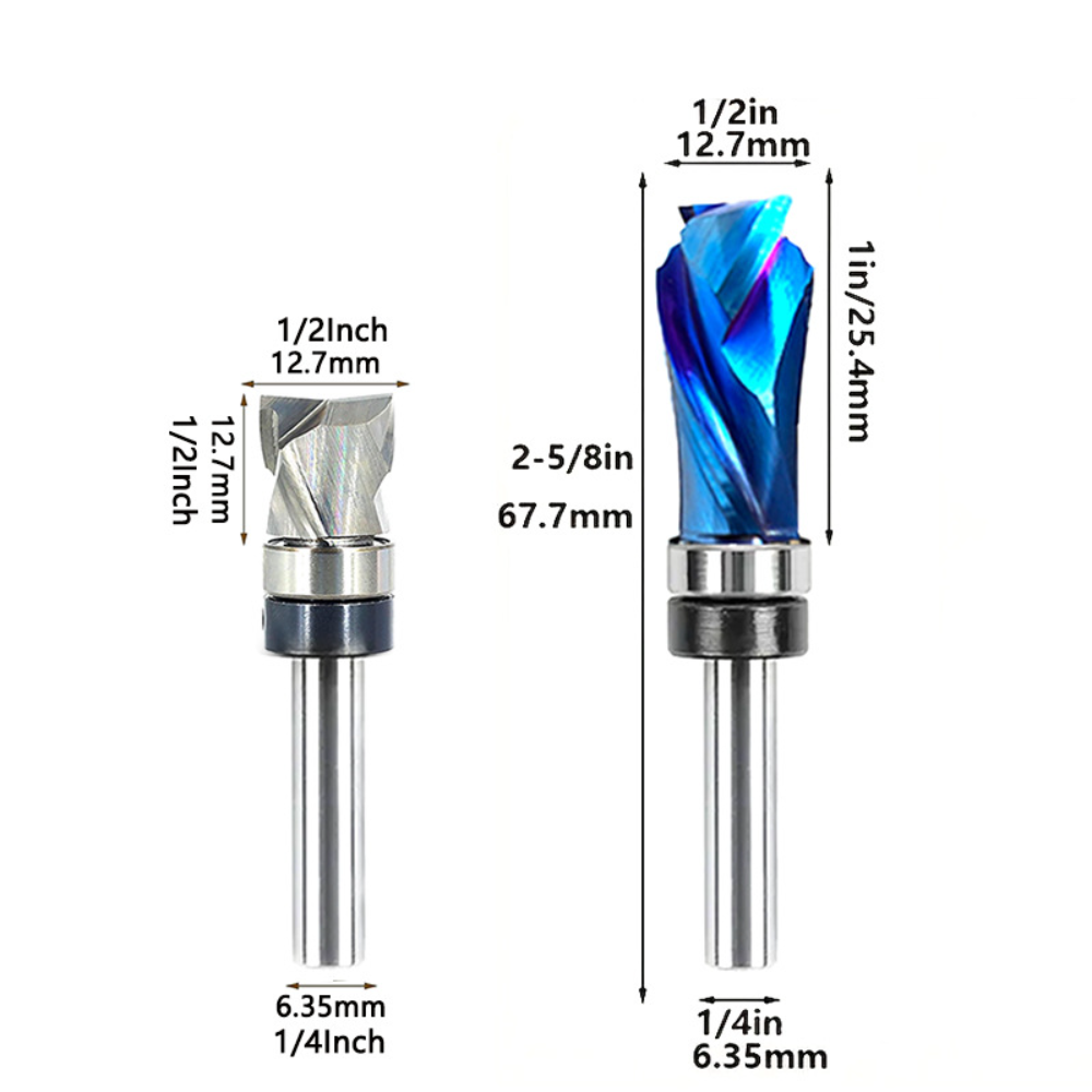 Spiralförmiger Fräser mit Flac – Cnc Bits Bewertung und Preis
